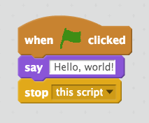 Scratch Hello World