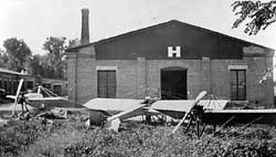 Clyde cessna building 1917