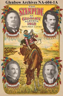 Program for 1912 Calgary Stampede