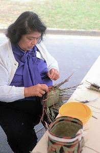 Ada Thomas, Chitimacha weaver.jpg