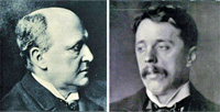 Henry James and Arnold Bennett (collage)