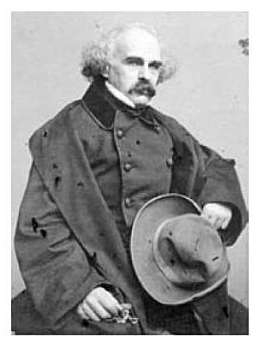 Nathaniel Hawthorne 1861 by Getchell