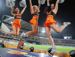 Cheering Sunrisers Hyderabd