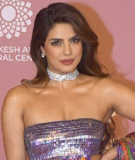 Priyanka Chopra Jonas attending the Nita Mukesh Ambani Cultural Centre Gala on Day 2 (cropped)