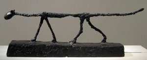 'Cat' by Giacometti, 1954, Metropolitan Museum of Art