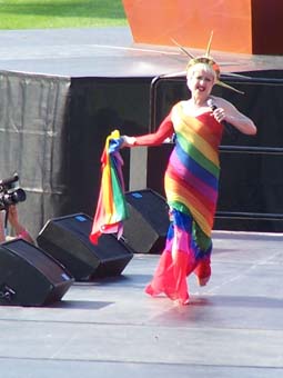 Cyndi Lauper at Gay Games VII