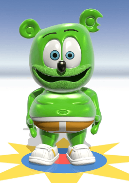 Gummibär character standing.png