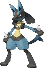 Pokémon Lucario art