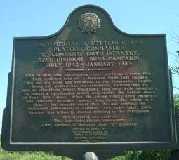 Bottcher Memorial Plaque