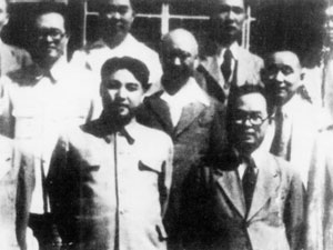 Kim Il-sung and Pak Hon-yong, Baik Namun in Pyungyang