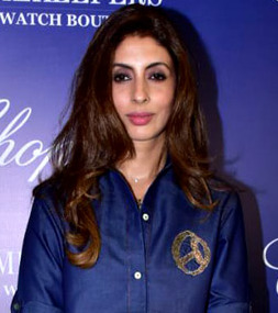 Shweta Bachchan Nanda at Timekeepers Chopard event.jpg