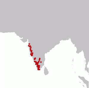 Columba elphinstonii map.png