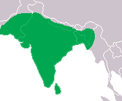 Crocodylus palustris Distribution.png