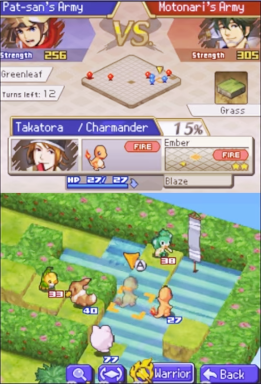 Pokemon Conquest gameplay