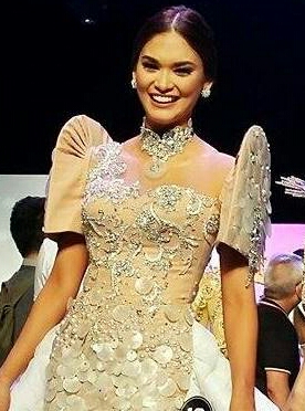 Pia Alonzo Wurtzbach in Philippine Terno 2