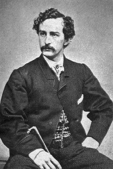 Carte de visite of John Wilkes Booth