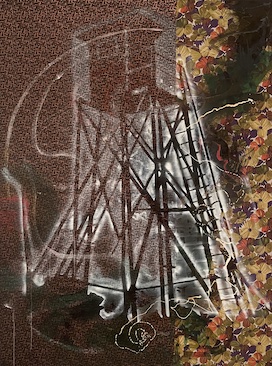 Watchtower, 1984, Sigmar Polke at MoMA 2022