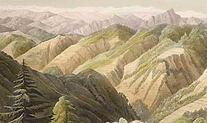 Himalayan mountains view NLS