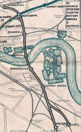 East london railway 1915