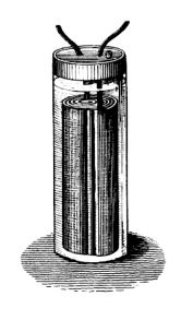 Plante lead acid cell