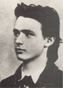 Rudolf Steiner als Abiturient