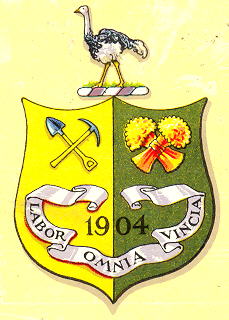 Pietersburg (Polokwane) Coat of Arms 1931 to 1967