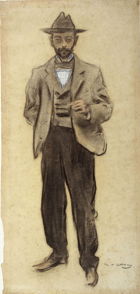 Ramon Casas-Retrat de Manolo Hugué