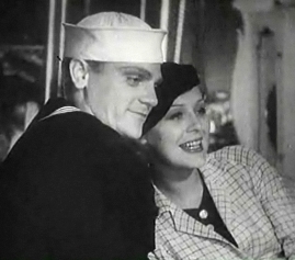 James Cagney and Gloria Stuart in Here Comes the Navy trailer