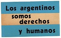 Los argentinos somos derechos y humanos