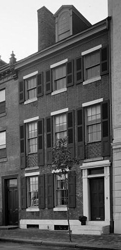 Thomas Sully House, 530 Spruce Street, Philadelphia (Philadelphia County, Pennsylvania) cropped.jpg