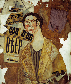 Natalia Goncharova by M. Larionov (1915)