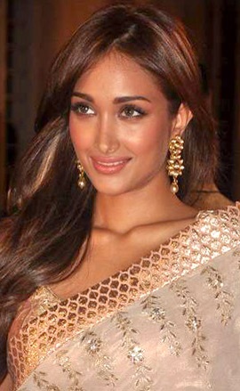 Jiah Khan at Dheeraj Deshmukh & Honey Bhagnani's wedding reception.jpg