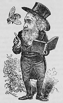 Martin Farquhar Tupper - Moonshine caricature