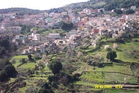 Panorama of Ussassai