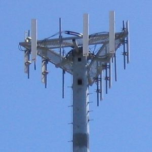 Transmitting tower top us