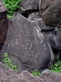 Casa Malpais Glyphs