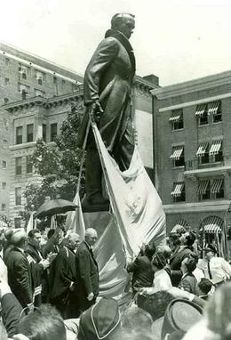 Taras Shevchenko statue unveiling