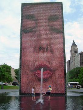 Crown Fountain spouting.jpg