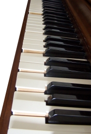 Player piano keyboard