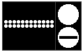 Tramway signalling - Junction signalling - stop