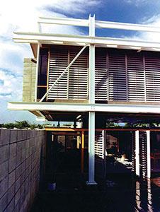 Casa de Acero. Detail view 1