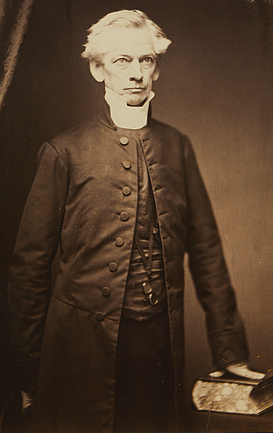 Alonzo Potter ca1857 by Mathew B Brady studio Harvard