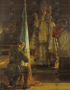 Blessing of the Irish Flag John Lavery