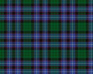 Hunters of Peebleshire tartan