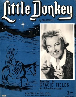 Little Donkey Sheet Music Cover