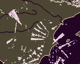 5GHz traces in rainradar