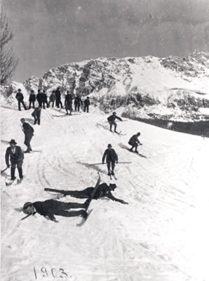 Sciatori a Cortina1