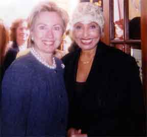 Lara Saint Paul+Hillary Clinton