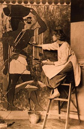 Armer at the California School of Design c. 1895