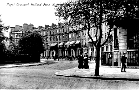 Royal Crescent In Holland Park West